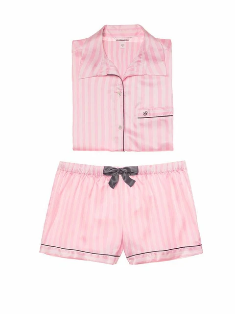 Pyjama rayure sales rose victoria secret
