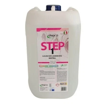 Alcalinizzante Lavabiancheria Cleprin Step 1 Alcalino Kg.12