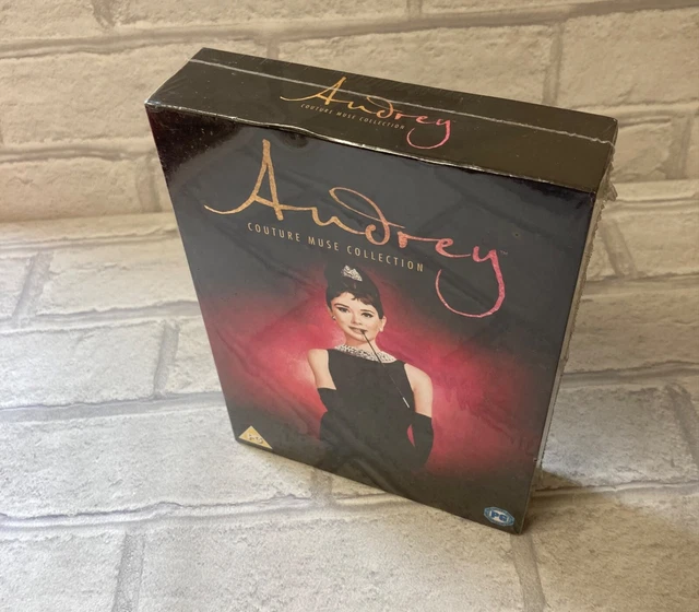Audrey Hepburn 7 disc dvd set Region 2 sealed 6 films + bonus disc couture muse