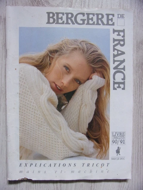 Lot De 7 Catalogues Tricot Bergère De France - Collection 1988/1993 - Vintage