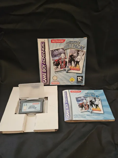 Castlevania Doublepack (Nintendo Game Boy Advance, 2006) CiB