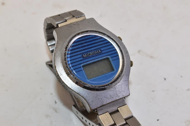 VINTAGE MICROMA DIGITAL Watch £312.70 - PicClick UK
