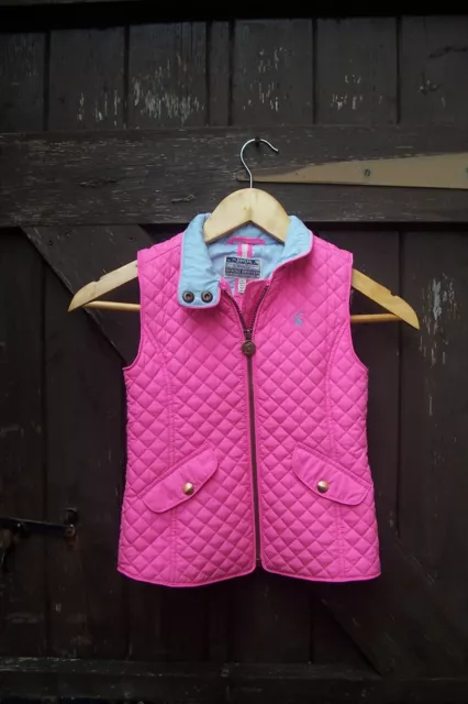 Girls Pink Joules Gillet / Body Warmer ( Age 6 Years 116Cm )