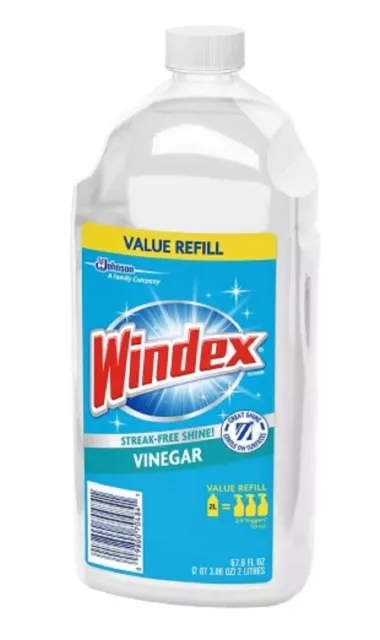 Johnson S C Inc Windex Vinegar Glass Cleaner
