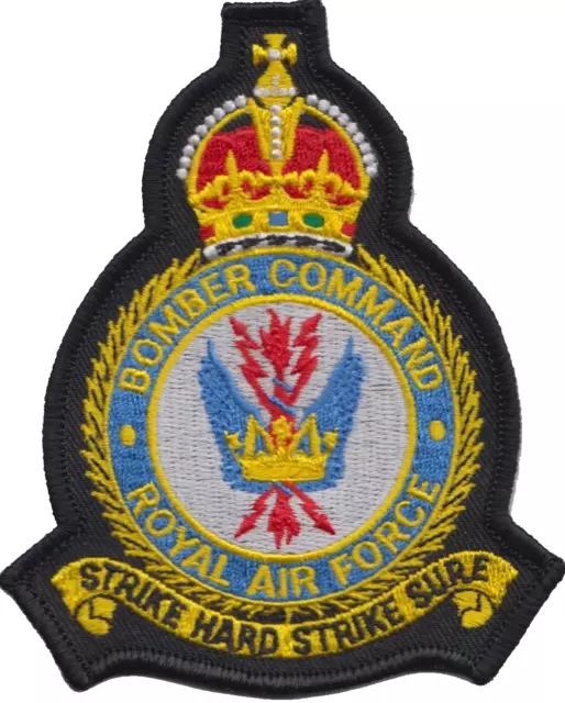 RAF Bomber Command Royal Air Force 1936 to 1952 MOD Embroidered Patch LAST ONE