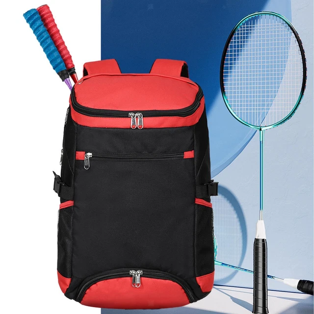 Boys tennis backpack top