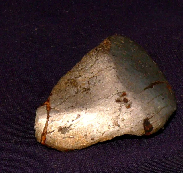 Meteorit Canyon Diablo teilpoliert, geätzt, Troilit, Arizona, 44x28x19mm 56g 陨石 3