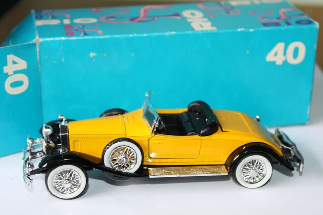 Vintage RIO Rolls-Royce Twenty 1923 modèle réduit de voiture moulé sous pression - France