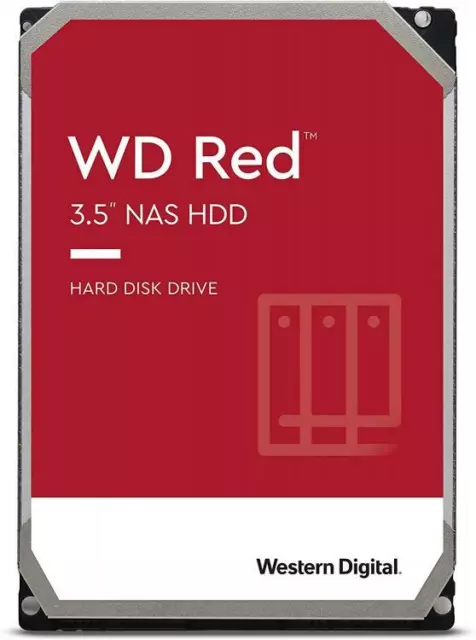 WESTERN DIGITAL WD RED WD60EFAX 6 TB NAS HARD DISK INTERNO 3.5" SATA 6 Gb/s 3