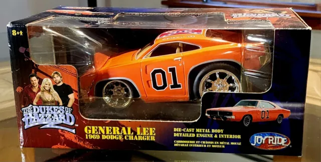 Joyride 1969 Dodge Charger The Dukes Of Hazzard General Lee Stylized 8"