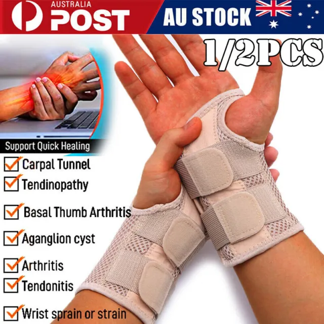 Carpal Tunnel Wrist Brace Night Sleep Wrist Support Wrist Splint Pain Men Women