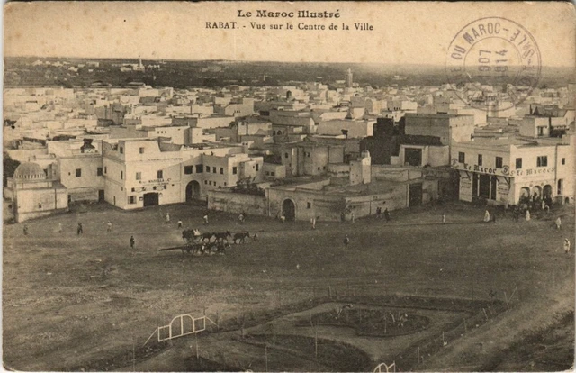 CPA AK MAROC RABAT Vue sur le Centre de la Ville (38883)