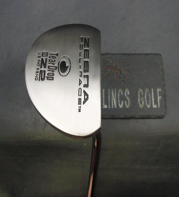 Tear Drop Zebra Putter Steel Shaft 87cm Length Tear Drop Grip + HC Tear Drop Zebra Putter Steel Shaft 87cm Length Tear Drop Grip + HC