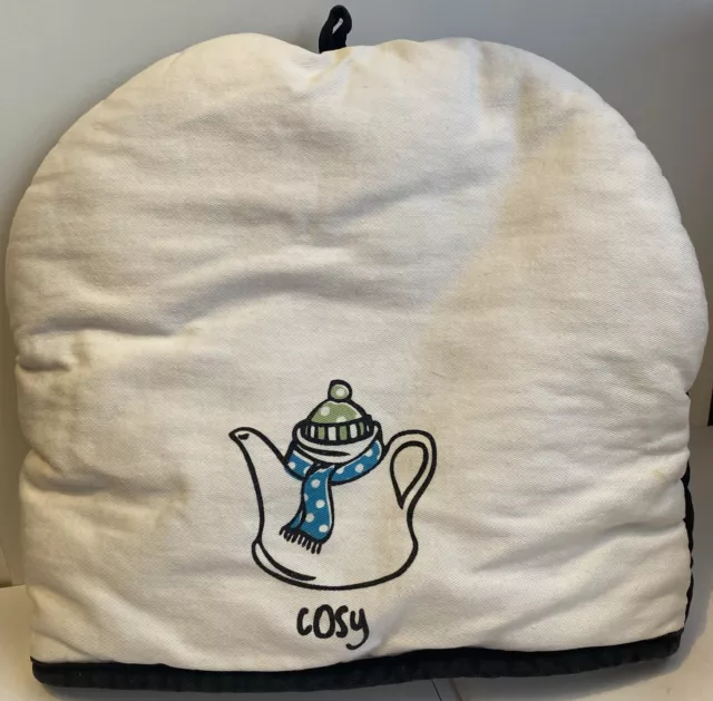 Cooksmart Tea Cosy Cotton Teapot Warmer Insulated Tea Pot Cover 100% Cotton