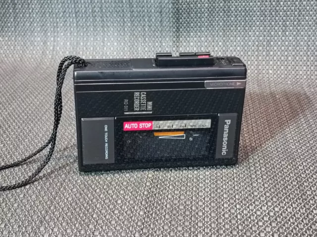 PANASONIC RQ-311 Walkman Cassette Tape Voice Recorder VINTAGE