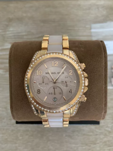 Michael Kors Gorjana Watch - Chloe Mini Stud Rose Gold/Yellow Gold