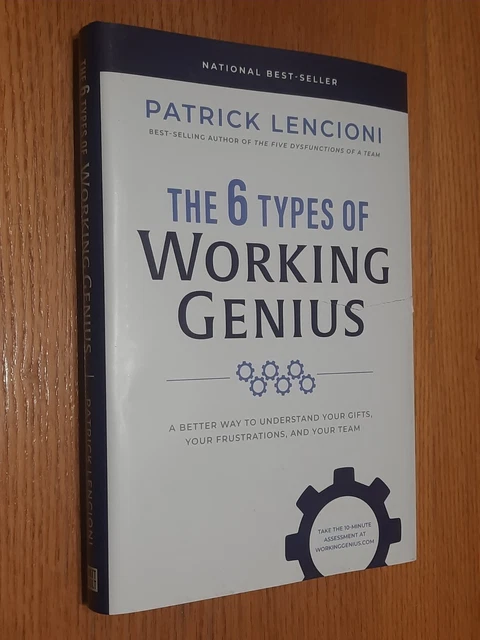 THE 6 TYPES of Working Genius Understand Your Gifts Your Frustrations ...
