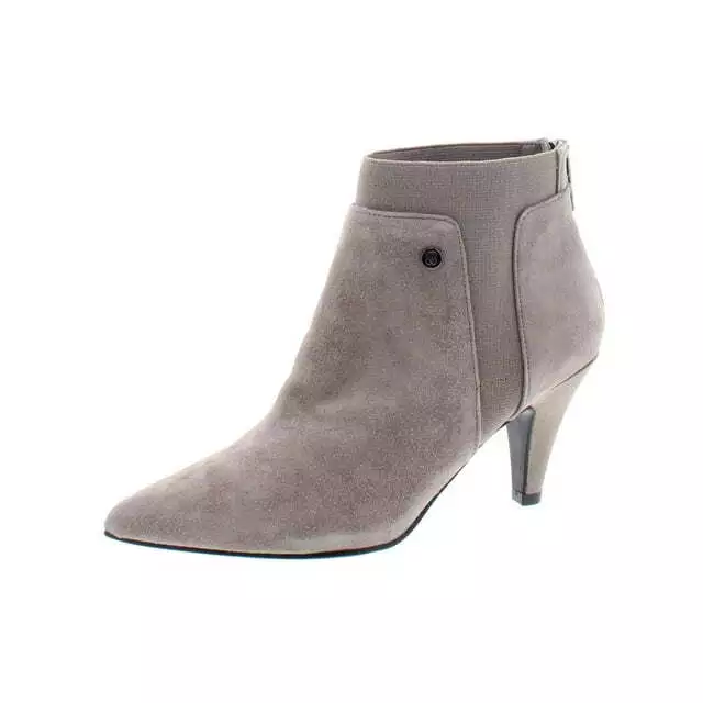 Bandolino Women's Bari Size 7M Taupe Suede Ankle Booties New in Box