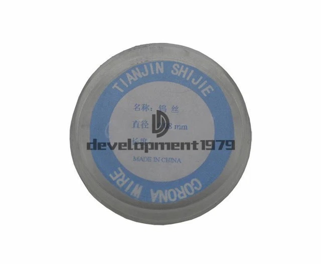 20m 66' Foot Diameter 0.08mm 0.003" Copiers Electrode Wire Tungsten Wire 99.95%