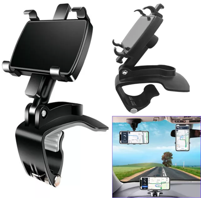 Universal Car Dashboard Mount Stand Holder Clamp Cradle Clip for Cell Phone GPS