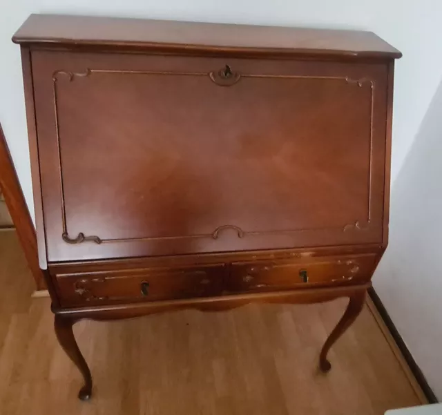 Sekretär im Chippendale Stil / Vintage / 50er Jahre