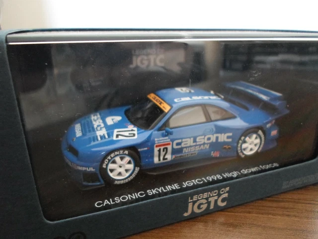 Ebbro EB44768 NISSAN CALSONIC SKYLINE N.1 JGTC 1996 HOSHINO-KAGEYAMA