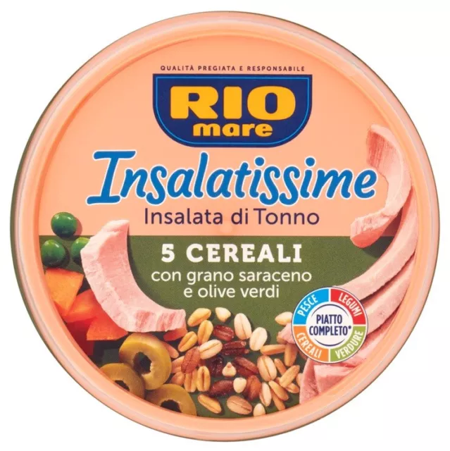 Insalatissime Rio Mare - Insalata Al Tonno - 5 Cereali - Grano - Olive
