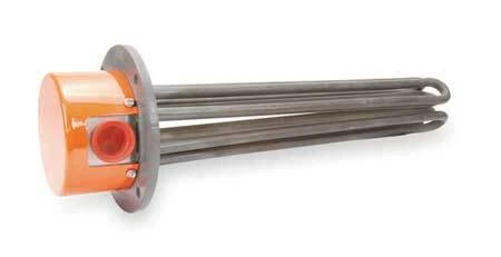 Tempco Tfp02657 Flanged Immersion Heater,21-9/16 In. L