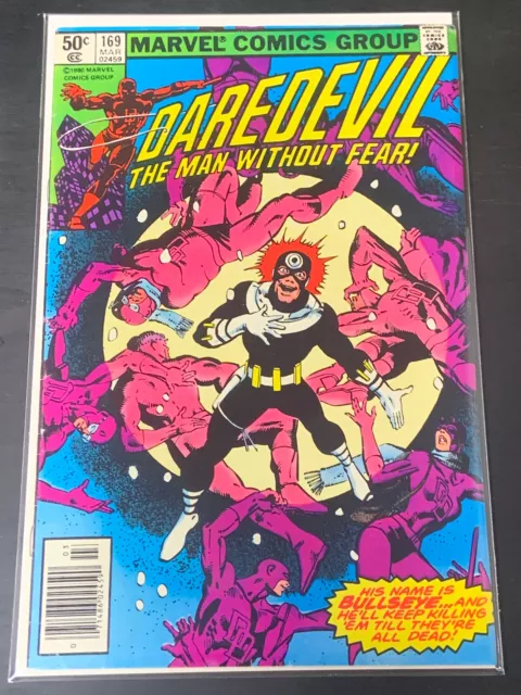 Daredevil 169 Marvel 1981 Newsstand 2nd App of Elektra