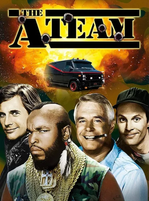 1983 The A Team Poster Print BA Baracus Hannibal Faceman Murdock Mr. T 🍿 1983 The A Team Poster Print BA Baracus Hannibal Faceman Murdock Mr. T 🍿
