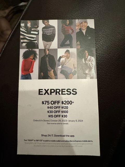 $75 Off Express Promo Code, Coupons (1 Active) Feb 2024
