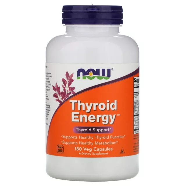 Now Foods Thyroid Energy 180 Vegetarische Kapseln