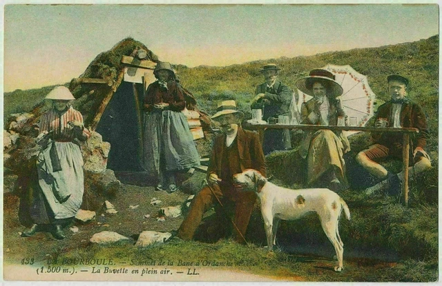 France, La Bourboule - Sommet de la Bane d'Ordanche, La Buvette plein air