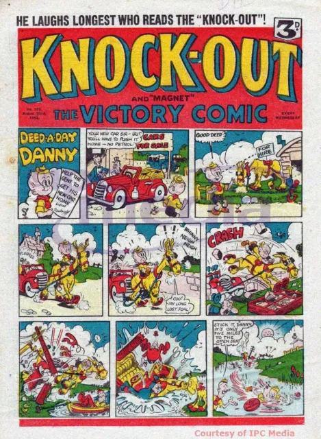 KNOCKOUT - UK COMIC COLLECTION 1940s-1950s - 106 COMICS WITH VIEWING SOFTWARE