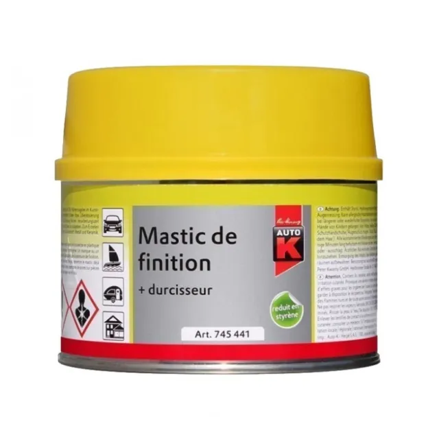 500 g - Mastic polyester universel de finition