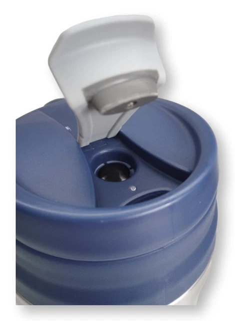 Bubba Travel Coffee Mug 34oz Keg Insulated Thermos BLUE EUC Camping Desk Stable 2