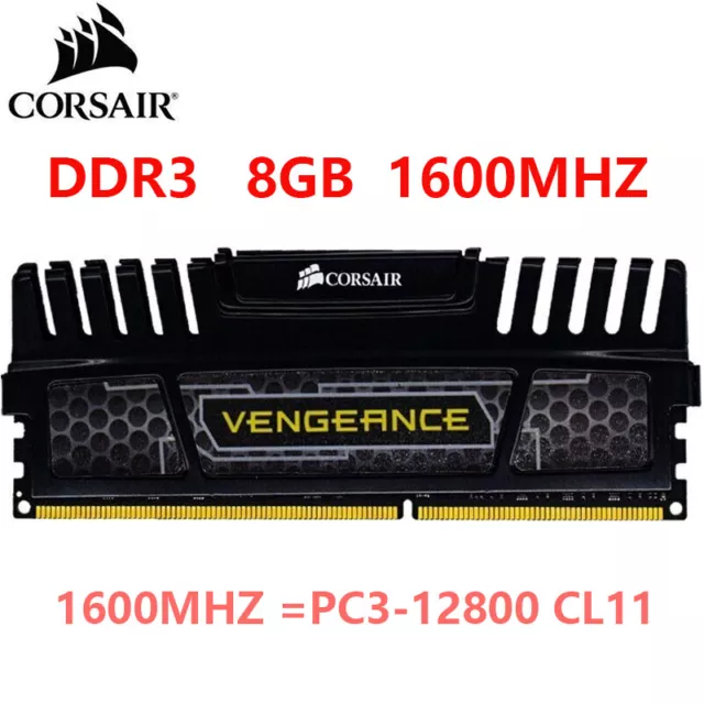 Corsair Vengeance DDR3 8GB 16GB 32GB 1600MHz PC3-12800 Desktop RAM Memory DIMM