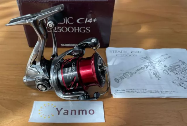 SHIMANO 16 STRADIC CI4+ C2500HGS Spinning Reel Gear Ratio 6.0:1 W/Box  Excellent+ £141.65 - PicClick UK