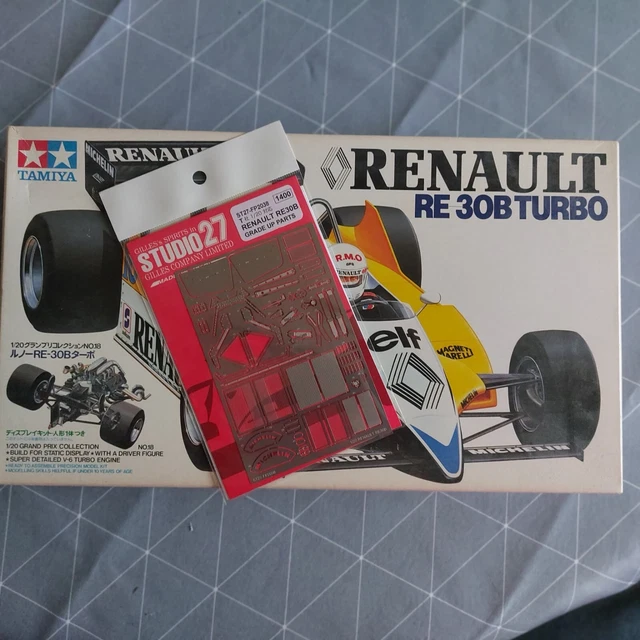 MAQUETTE RENAULT RE 30B Turbo 1982 Prost-Arnoux TAMIYA 1/20 EUR 40,00 - FR