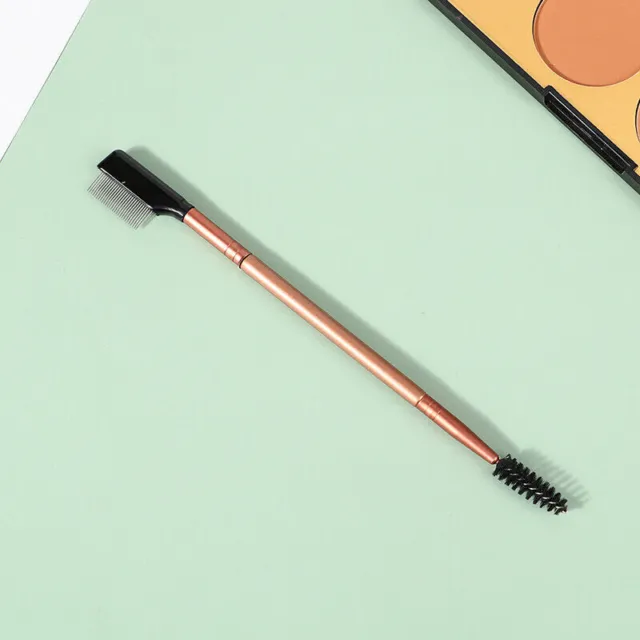 New Double Sided Metal Comb Brush Lash Eyebrow  Makeup Eyelash Extension UK