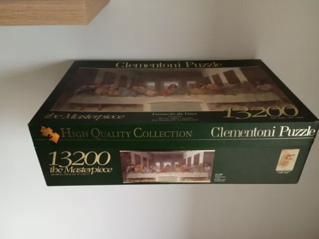 Puzzle 13200 Pezzi Clementoni - Il cenacolo - Raro