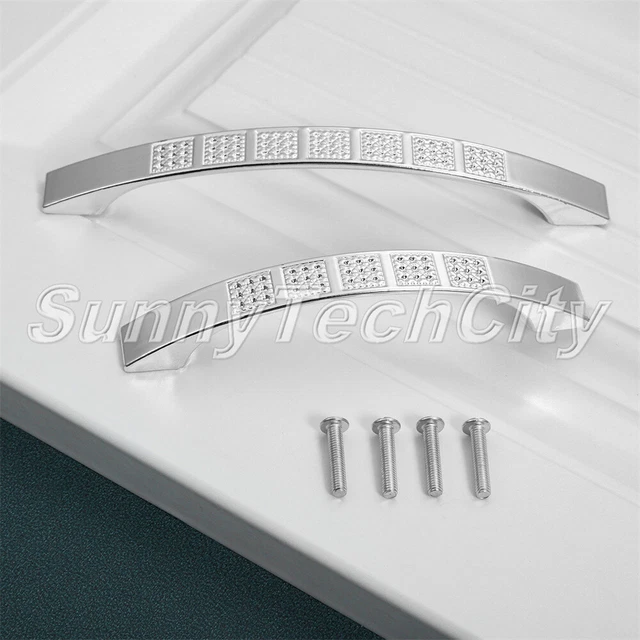 5x Fashion Cabinet Pull Handles Closet Dresser Drawer Door Cupboard Bin Knobs