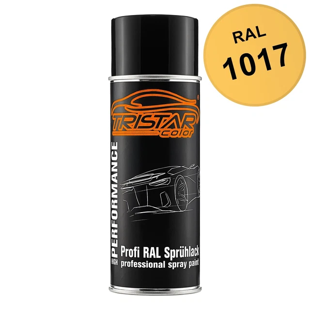 RAL 1017 Safrangelb Spraydose alle Glanzgrade Varianten