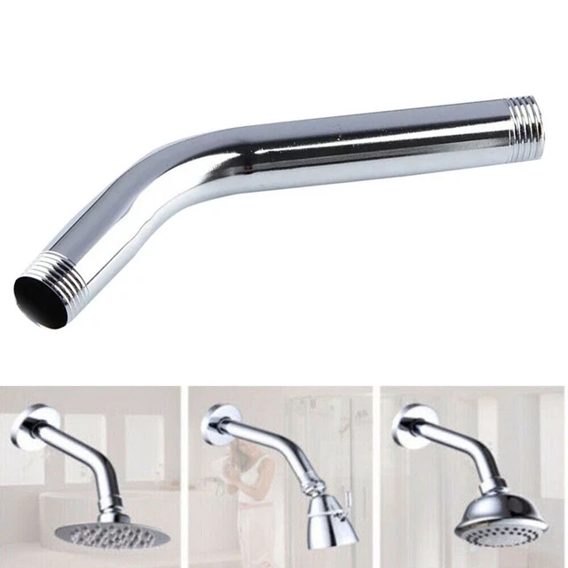 Soffietto doccia allungato design leggero acciaio inox trasformazione