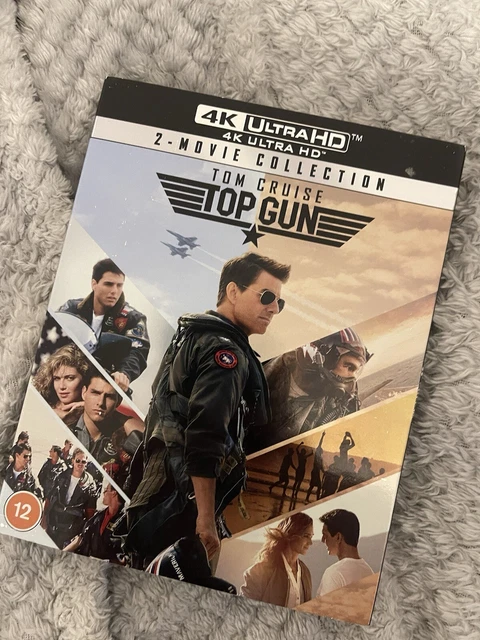 TOP GUN/TOP GUN: Maverick 2-Movie Collection [12] 4K UHD £11.00 ...