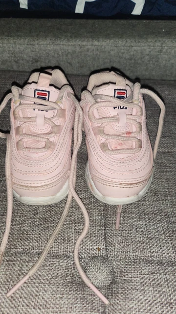 Girls fila deals trainers size 4