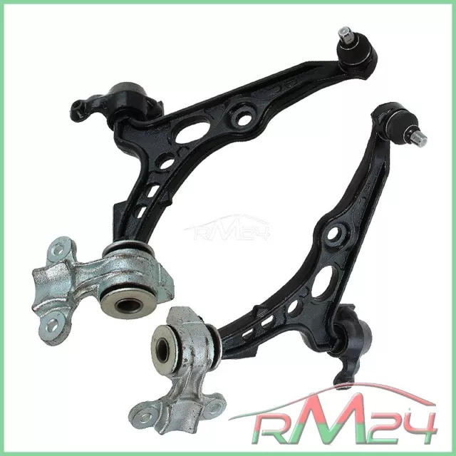 Braccio Sospensione + Testa Barra D'accoppiamento Anteriore Per Peugeot 806 2