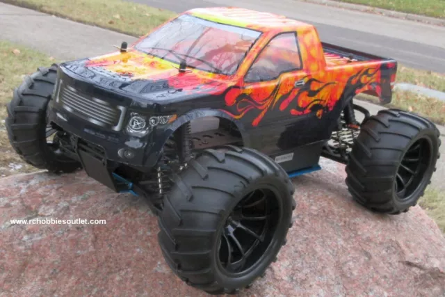 RC Nitro Gas Monster Truck HSP 1/10 Scale 4WD 2.4G RTR 2