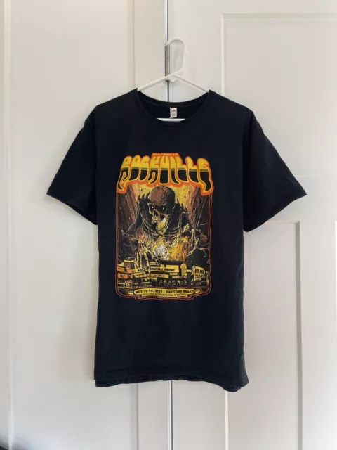 Welcome to Rockville Daytona Heavy Metal Festival 2021 T-Shirt Size XL Metallica