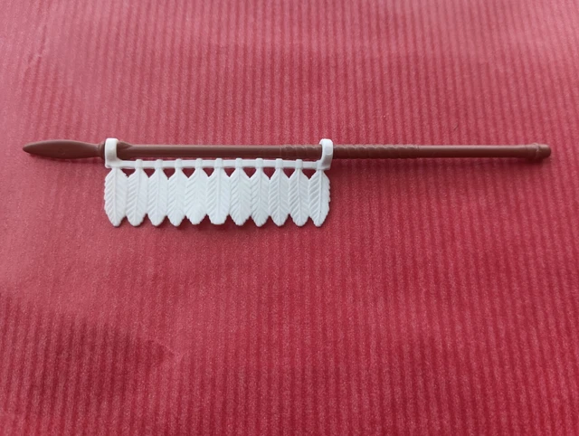 3 Plumes Indiennes PLAYMOBIL Pour Couronne/anneau - Accessoires Figurines Amérindiennes, Occasion